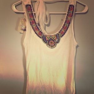 NWT Forever 21 beaded tank